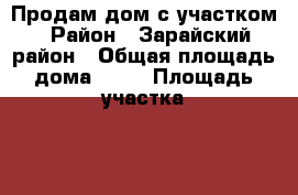 Продам дом с участком › Район ­ Зарайский район › Общая площадь дома ­ 30 › Площадь участка ­ 18 › Цена ­ 2 500 000 - Московская обл., Зарайский р-н, Беспятово д. Недвижимость » Дома, коттеджи, дачи продажа   . Московская обл.